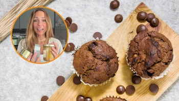 Blanca García, nutricionista: “Me encanta preparar estos muffins de chocolate en 25 minutos, sin azúcar ni edulcorantes añadidos y muy ricos”
