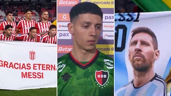 El fútbol argentino homenajeó a Messi en la 7ª fecha del Clausura: la frase del arquero de Newell’s que reavivó el sueño del regreso