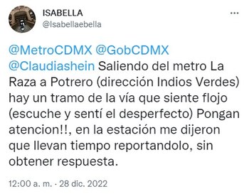 Este fue el tuit que