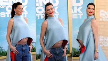 Anne Hathaway dio una nueva lección de estilo: alta costura con un giro inesperado
