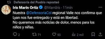 La defensora del Pueblo, Iris