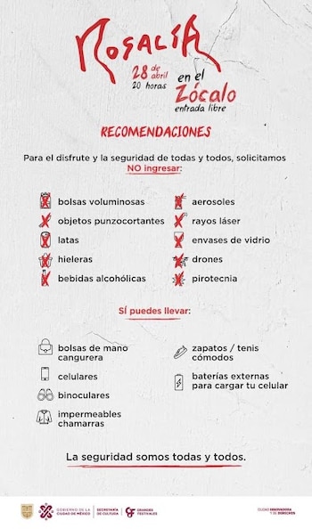 Las autoridades dijeron que artículos