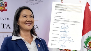 Esta es el acta del JNE que proclama a Keiko Fujimori como presidenta de la República