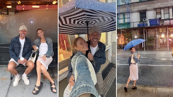 Diego Simeone y Carla Pereyra disfrutaron Nueva York tras la final del Mundial 2026, cenas y fotos con famosos