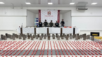 Soldados destruyeron fabrica de explosivos