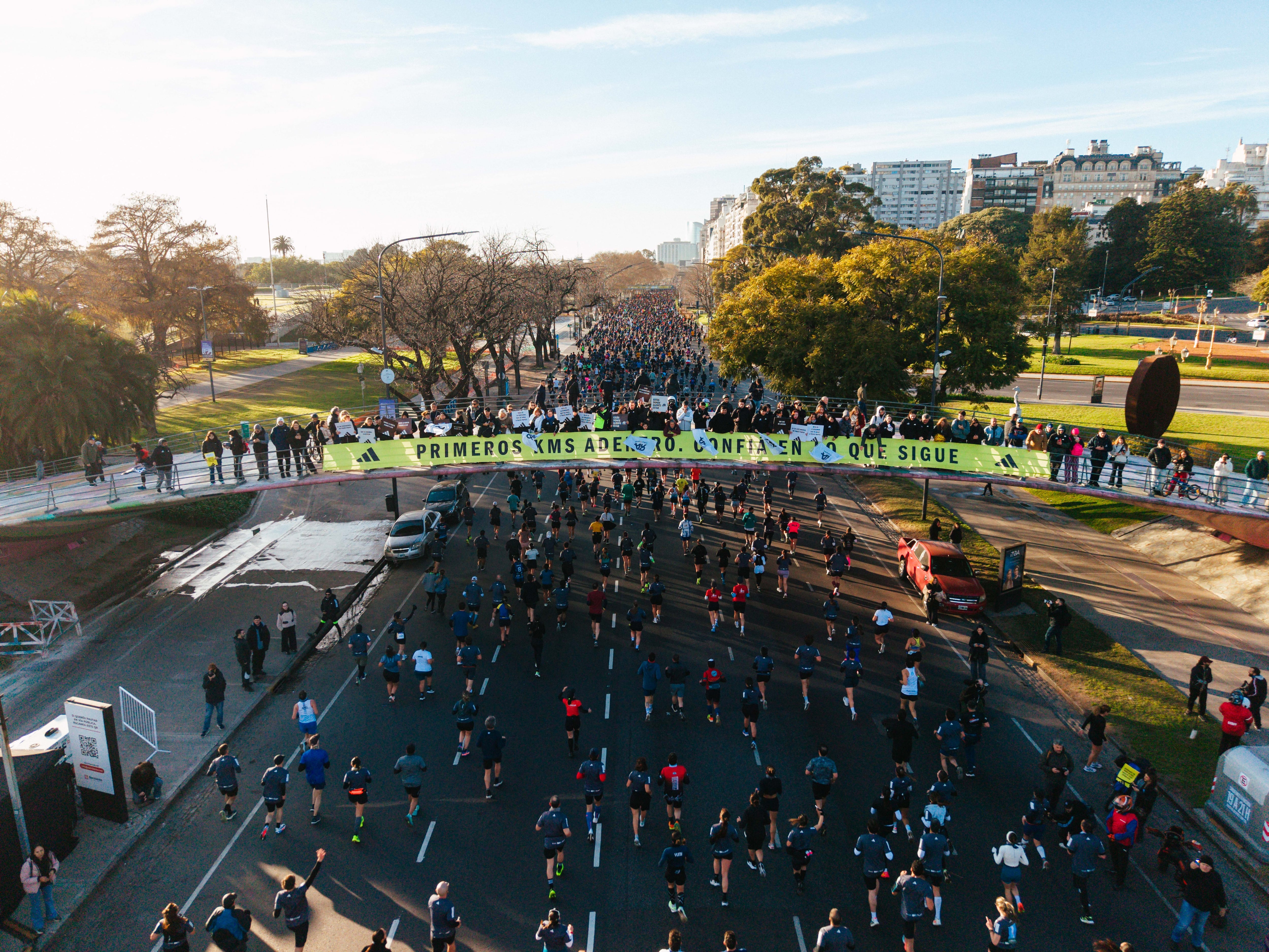 La Maratón de Buenos Aires reunirá a atletas de 64 países sobre un circuito de 42,195 kilómetros (Prensa Media Maratón )