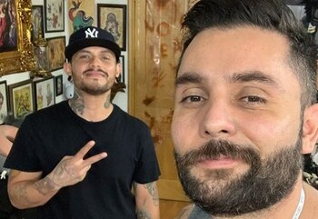 Ricardo Casares se tatuó para
