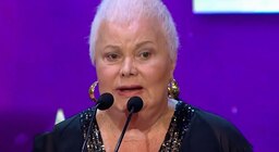 Marta González se conmovió al recibir el Martín Fierro de Cine a la Trayectoria: “El cariño de la gente es el mejor premio”