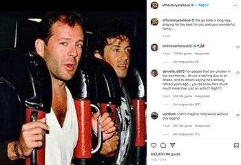 Bruce Willis fue homenajeado por