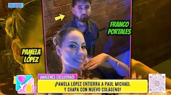 Pamela López y Franco Portales: captan discusión durante su cita y luego terminan a los besos. Captura: Amor y fuego.