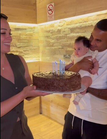 Melissa Klug y Jesus Barco