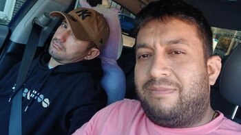 Migrante que había sido detenido