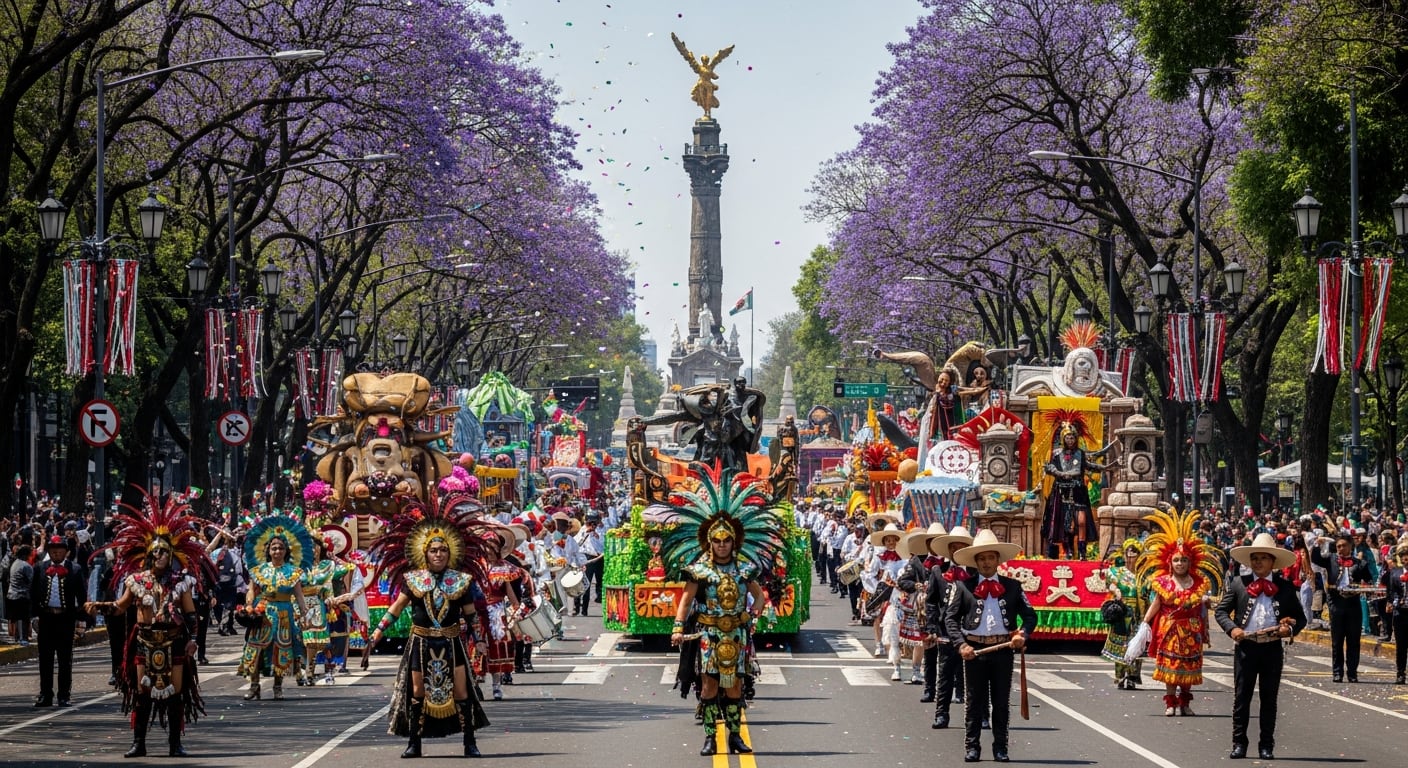 CDMX continúa con el plan del desfile mundialista en Paseo de la Reforma (Imagen Ilustrativa Infobae)