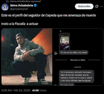 Jaime Arizabaleta pidió intervención de