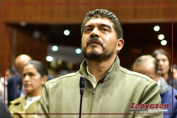 Zenyazen Escobar García, era diputado Federal de Morena por el Distrito 16 de Córdoba.
