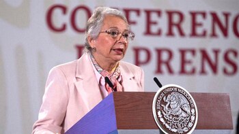 Olga Sánchez Cordero informó que