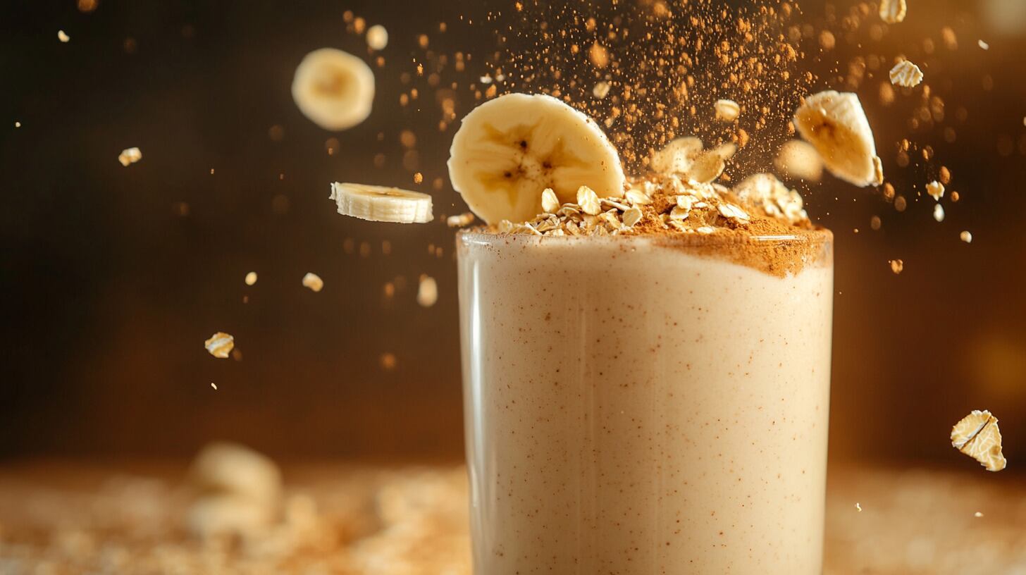 El licuado de plátano y yogur es una bebida que combina carbohidratos, proteínas y probióticos, ideal para quienes buscan energía y bienestar en un solo vaso. – (Imagen Ilustrativa Infobae)