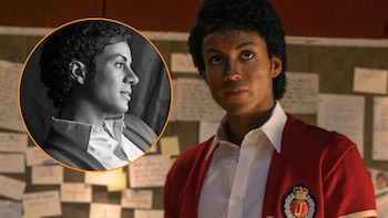 Salen a la luz imágenes inéditas de “Michael” con Jaafar Jackson y Prince Jackson en el set de rodaje