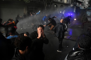 Incidentes en Recoleta (Crédito: Nicolas