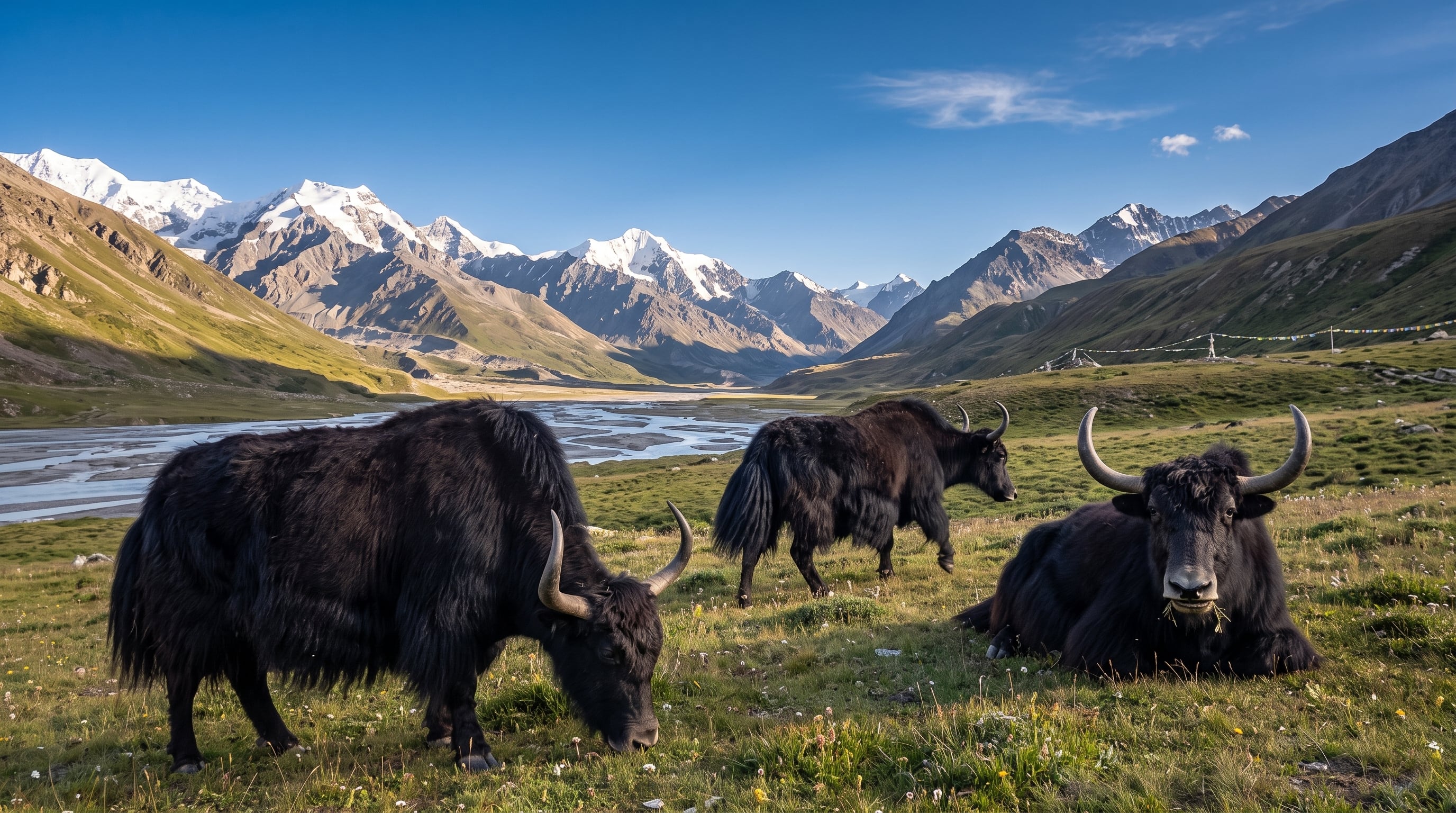 Un equipo internacional identificó una especie bovina extinta emparentada con los yaks mediante el análisis de ADN antiguo recuperado en Siberia (Imagen Ilustrativa Infobae)