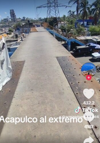 Aunque el video muestra a