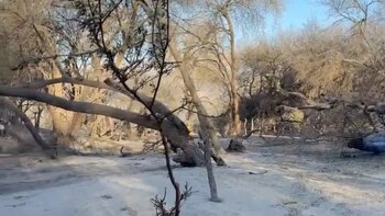 Realizaron relevamientos y recorridos preventivos en zonas afectadas por los incendios en Cafayate