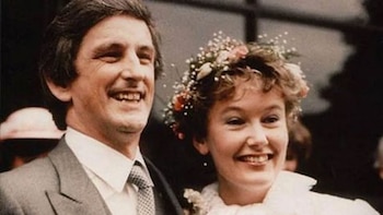 Clive y Deborah el día