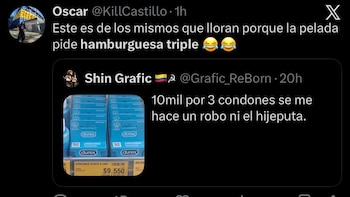 Memes Hamburguesa Triple - crédito X
