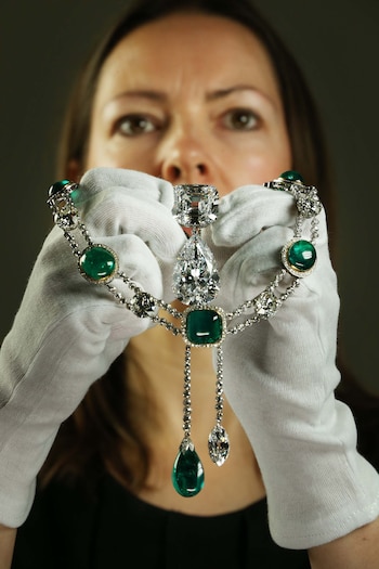 Exhibición de joyas de la