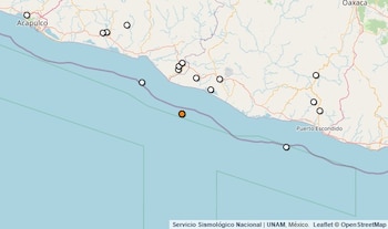 Temblor reportado en Oaxaca.
(SSN)
