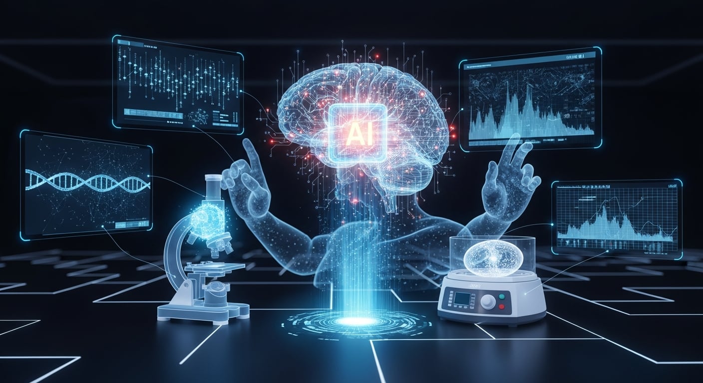 Stanford University presenta un sistema de inteligencia artificial capaz de desarrollar experimentos científicos y proponer hipótesis autónomamente - (Imagen Ilustrativa Infobae)