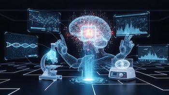 Cómo la inteligencia artificial acorta los tiempos de investigación en biología y química