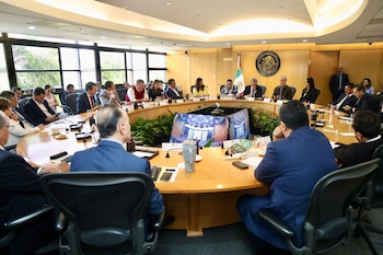 Rosa Icela Rodríguez aborda temas