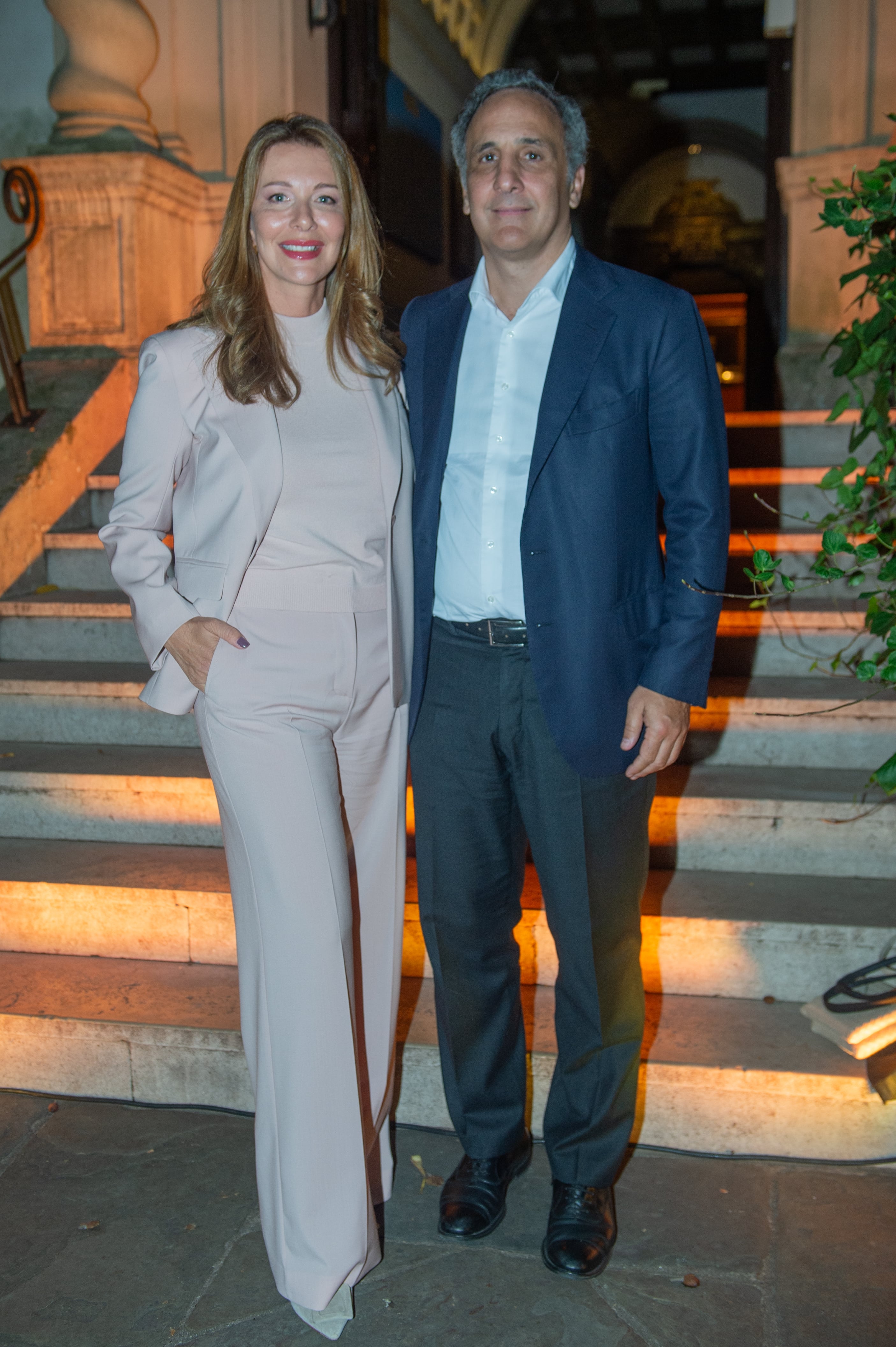 La escritora y periodista, Nunzia Locatelli de Bulgheroni, y su marido, Marcos Bulgheroni