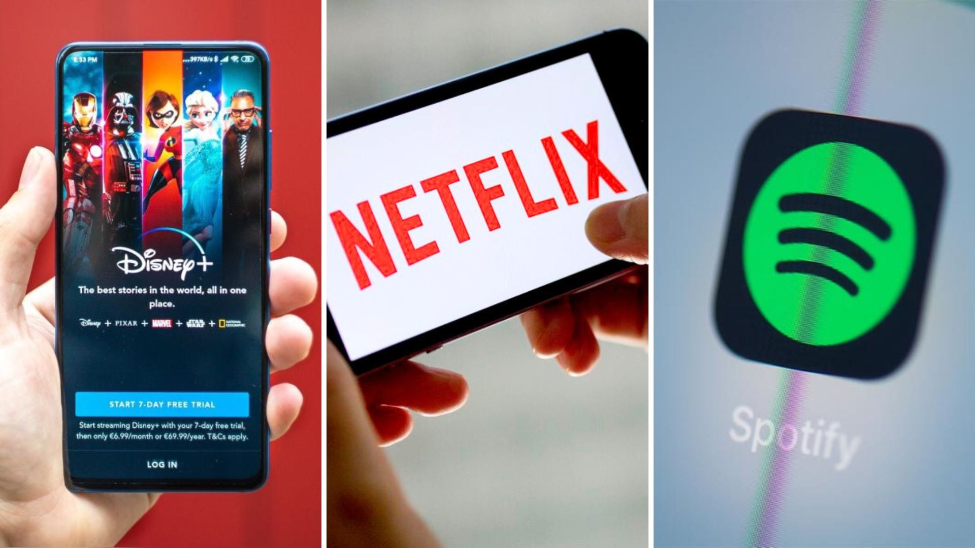 Plataforma de streaming en jaque. Otro proyecto de ley busca intervenir en las suscripciones automáticas. - Crédito Composición Infobae/AFP/Unsplash/Mika Baumeister