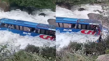 El accidente en Chachapoyas dejó