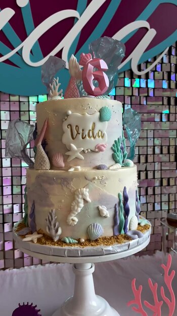 La torta de dos pisos