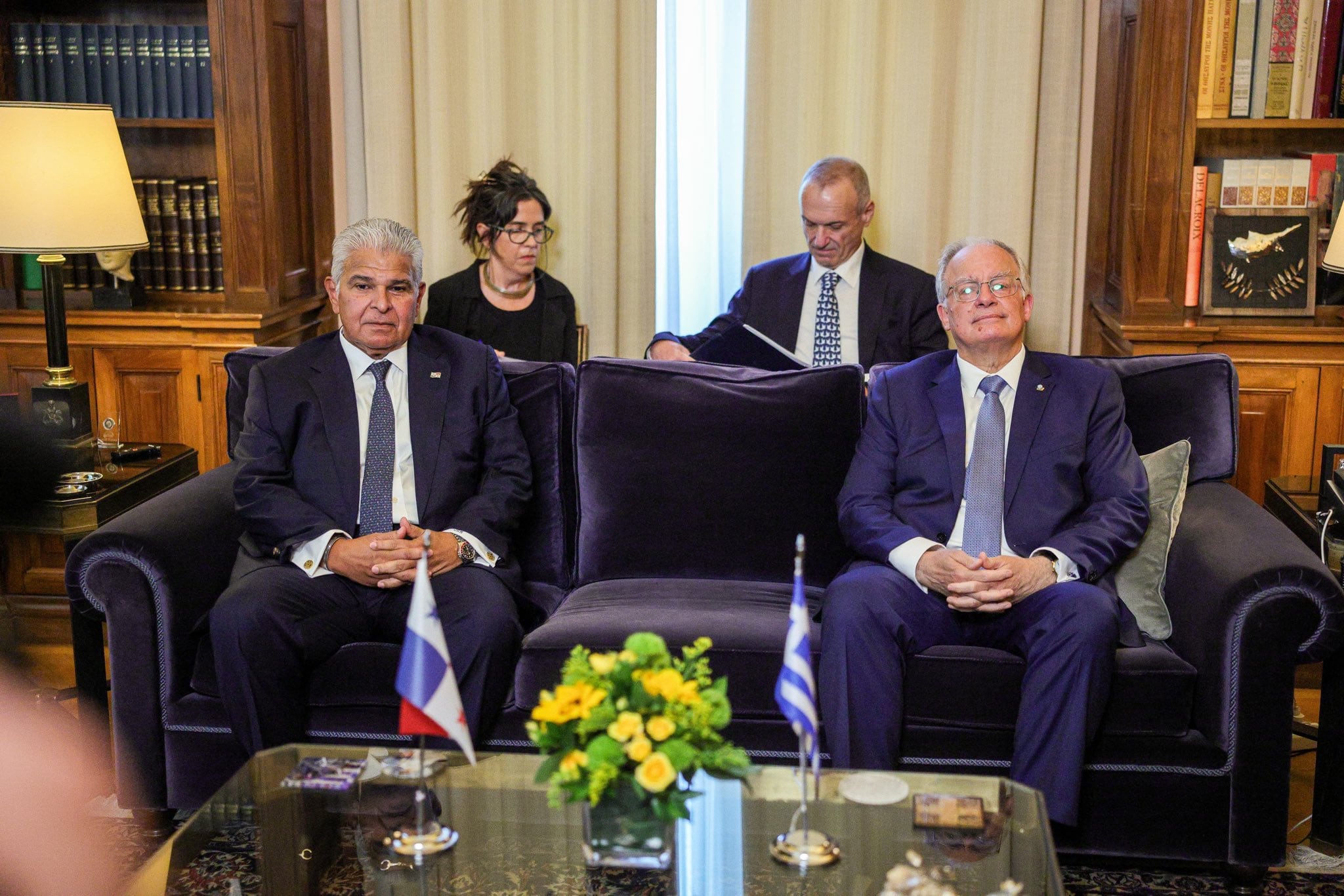 Panamá y Grecia firmaron dos memorandos de entendimiento para impulsar la cooperación en turismo y crear un mecanismo de consultas políticas. (Cortesía: Astrid Salazar)