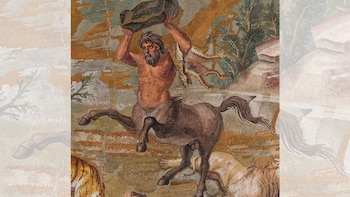 Representación de Centauro, criatura mitológica