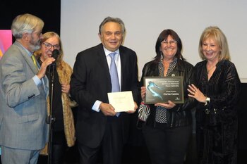 Clarisa Cassiau recibió el Premio