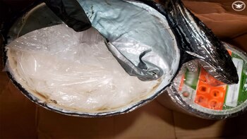 El decomiso fue en una