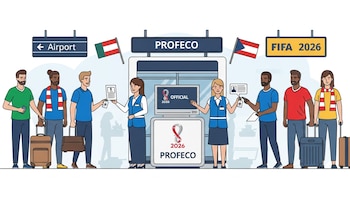 Aeropuertos tendrán mayor atención durante el Mundial 2026: Profeco instala módulos para garantizar derechos de aficionados