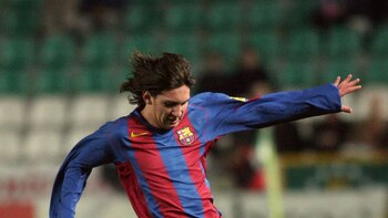 Hace 20 años Messi debutaba
