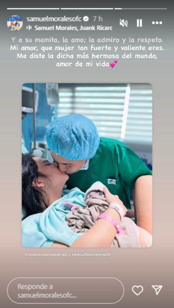 El cantante agradeció y reconoció