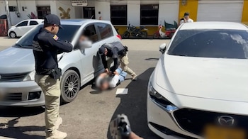 Los operativos de la Policía Nacional de Colombia se realizaron en Bogotá, Cali, Medellín, Cartagena y Yotoco, en coordinación con la Oficina Central Nacional de Interpol Colombia - crédito Dijín e Interpol / Policía Nacional