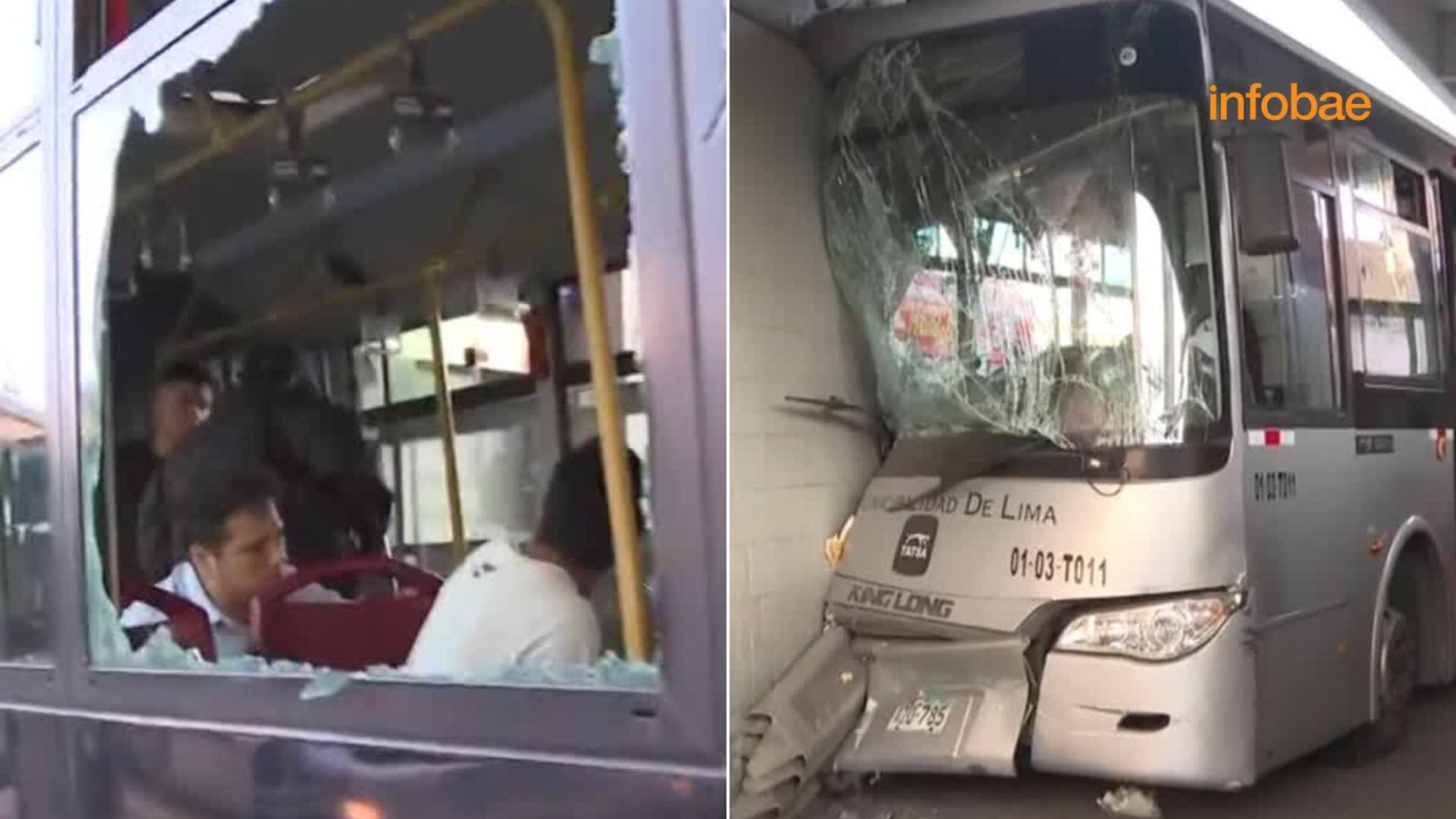 Una unidad del Metropolitano sufrió un terrible accidente en la estación México, hay varios heridos