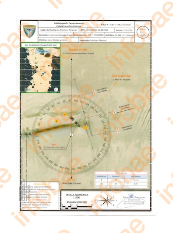 La pericia planimétrica del accidente