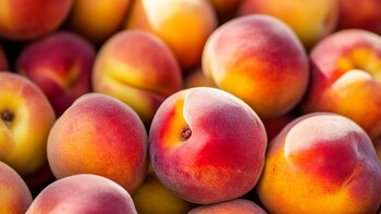 Variedades de durazno en el mercado