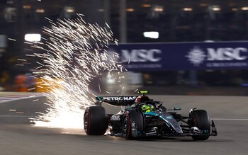 Toto Wolff, jefe de Mercedes,