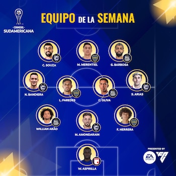 El portero es una de las grandes figuras para el cuadro "Cardenal" en esta edición de la Copa Sudamericana-crédito @Sudamericana/X